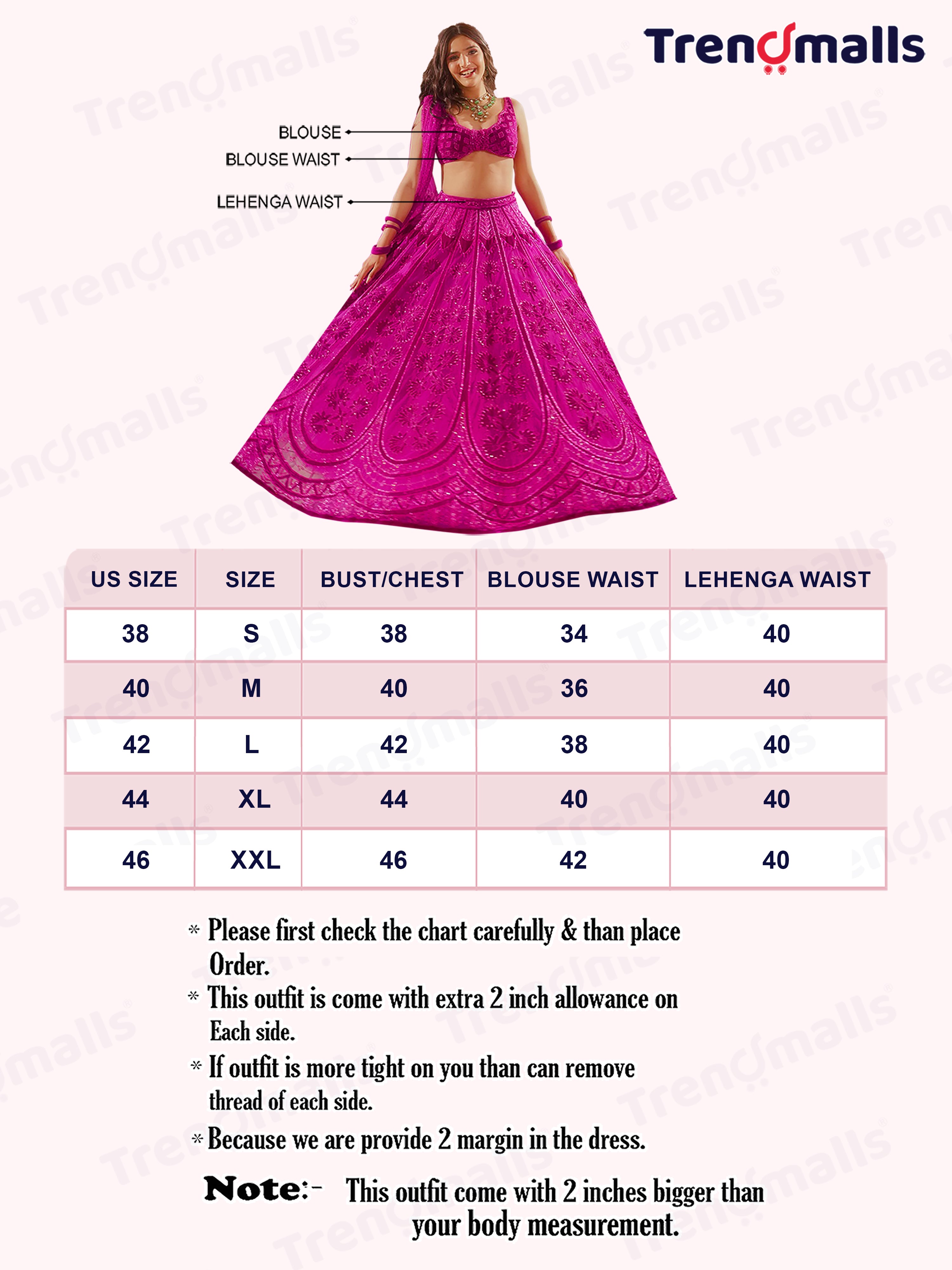 Pink Art Silk Embroidery Work Lehenga Choli Blouse with Dupatta