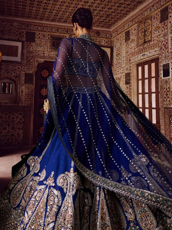 Art Silk Embroidery With Sequence Work Lehnga Choli With Dupatta