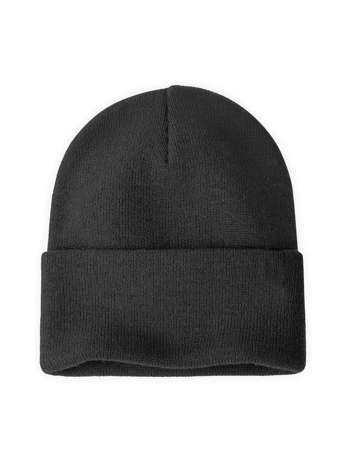 Mens/Women/Kids Cap Unisex Hat Knit Cuffed Beanie Cap for Men Stylish (Black) Trendmallsin