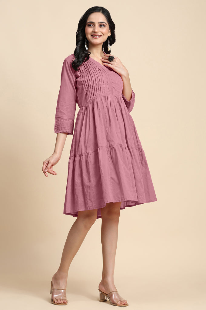 Dress Casual Loose Flowy Swing Shift Dress for Women Length:Midi