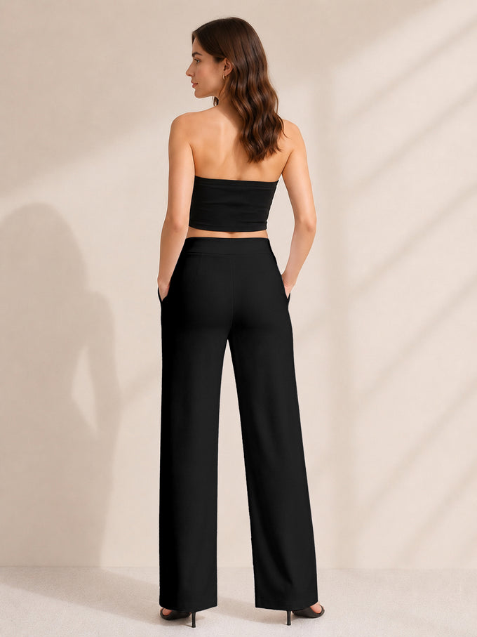 Loose Fit Casual Wear Trousers For Women