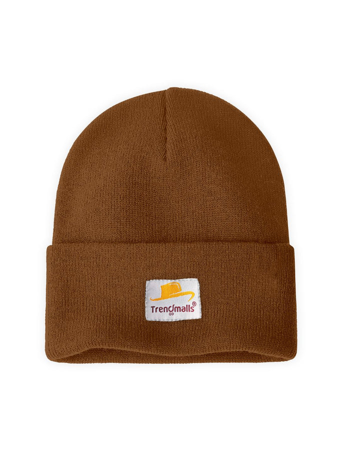 Mens/Women/Kids Cap Unisex Hat Knit Cuffed Beanie Cap for Men Stylish (Brown) Trendmallsin