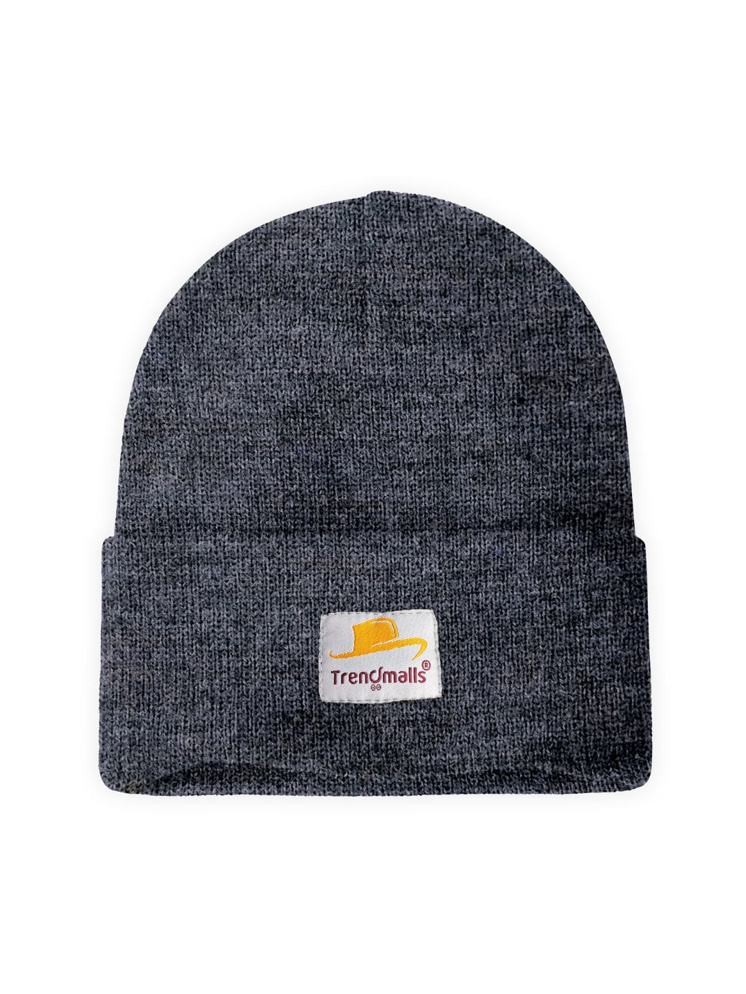 Mens/Women/Kids Cap Unisex Hat Knit Cuffed Beanie Cap for Men Stylish (Grey) Trendmallsin