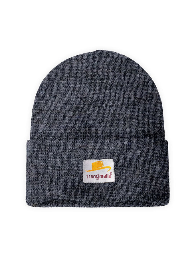 Mens/Women/Kids Cap Unisex Hat Knit Cuffed Beanie Cap for Men Stylish (Grey) Trendmallsin